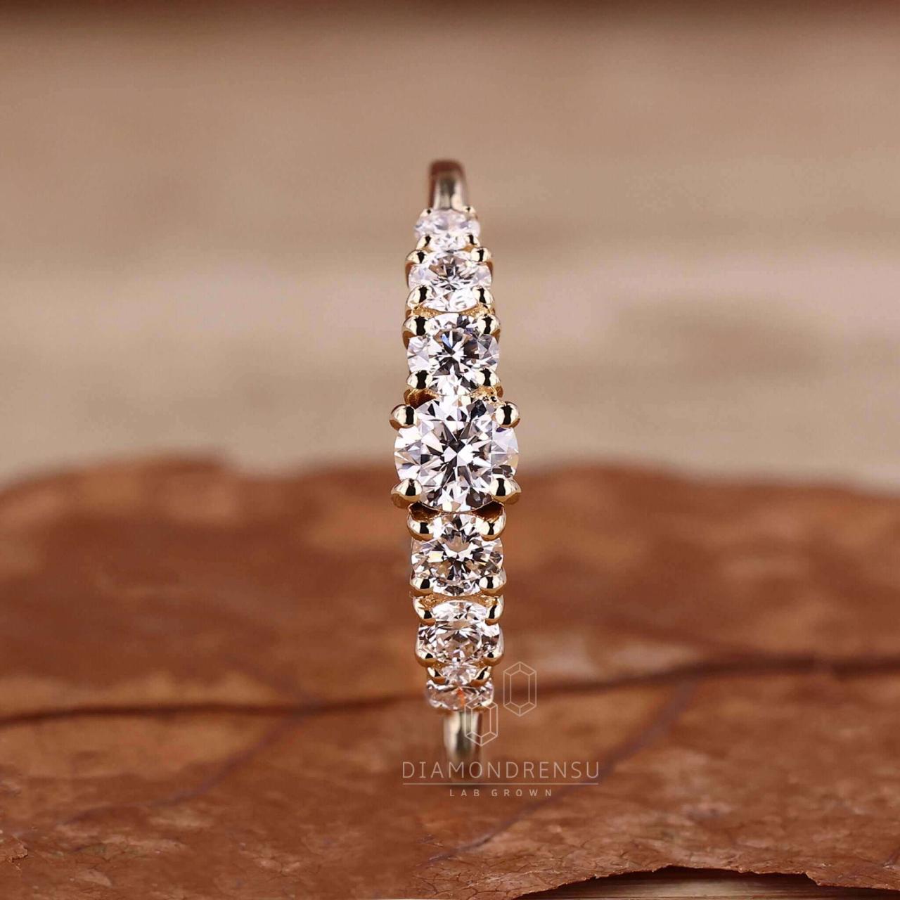 The Seven-Stone Symphony: Embracing Brilliance with a Lab Diamond Ring The Seven-Stone Symphony: Embracing Brilliance with a Lab Diamond Ring