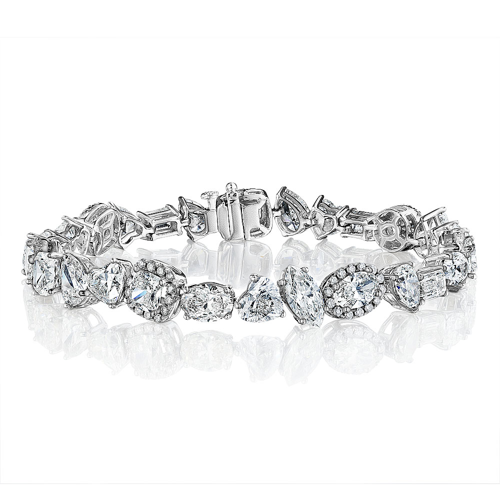 The Symphony of Brilliance: Unveiling the Allure of Mixed Shape Diamond Bracelets The Symphony of Brilliance: Unveiling the Allure of Mixed Shape Diamond Bracelets