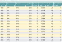Inventory-Sheet-Template-Excel Mastering Your Stock: The Indispensable Business Inventory Spreadsheet